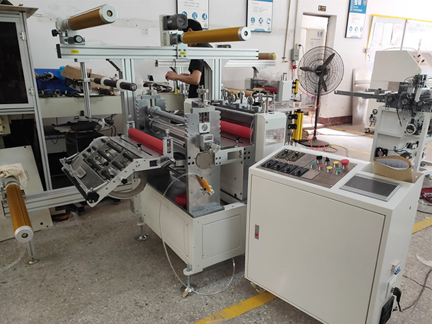 Slitting and slicing machine application case